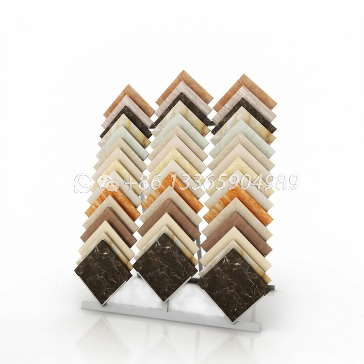 ceramic tile exhibition simple display stand-e2008
