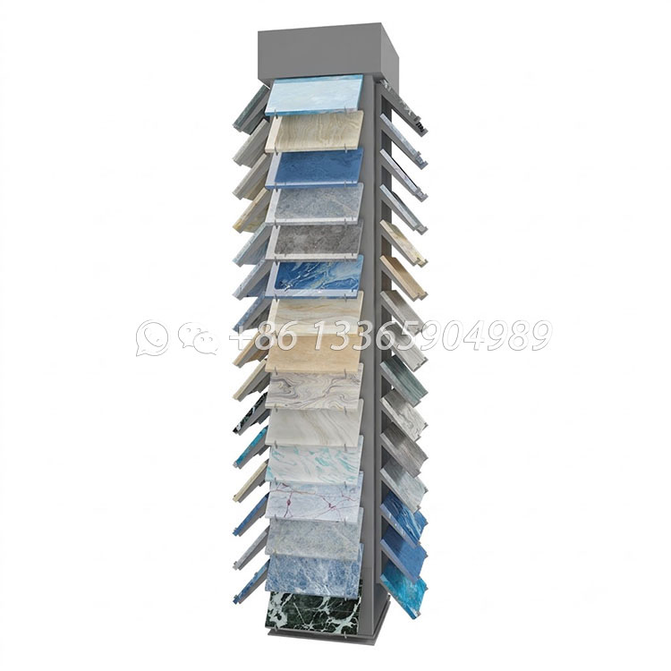 Artificial stone storage services for showroom quartz display racks-SRL909