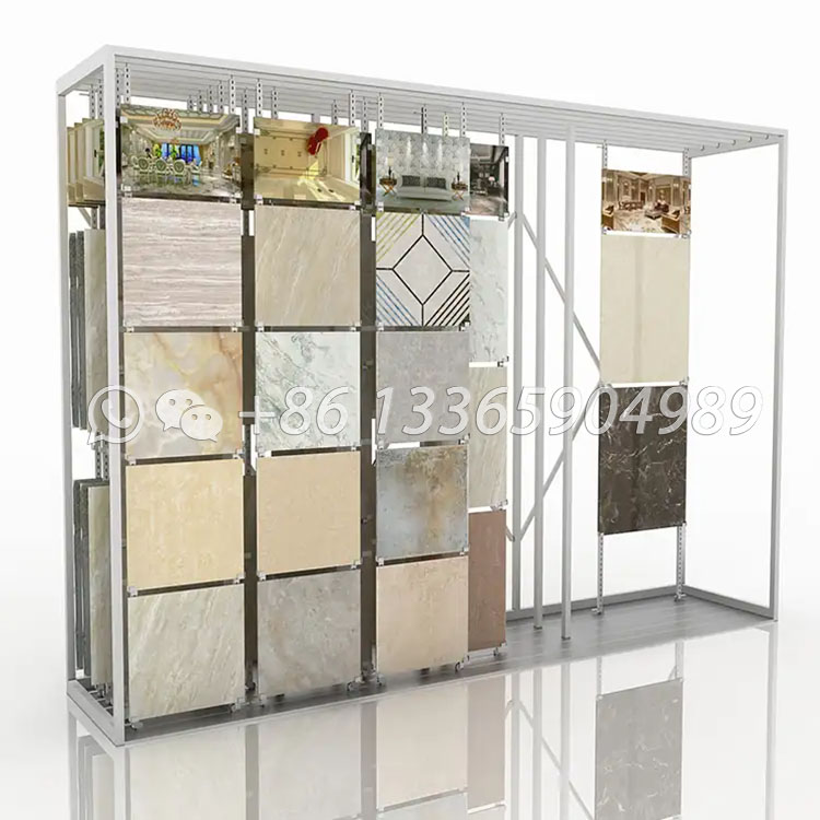 hot selling tile iron frame composed of large multi-row display ct923