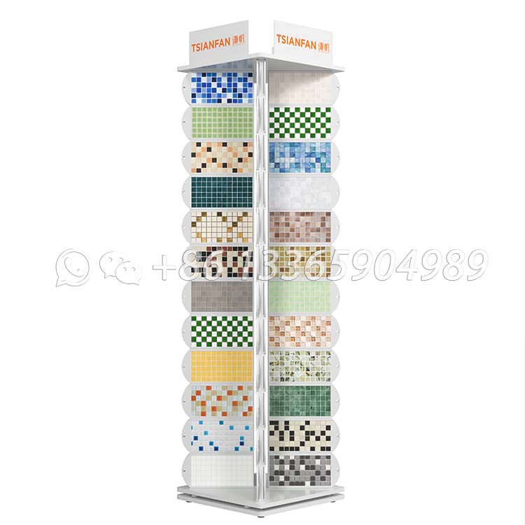 ceramic tiles display floor stand metal display rack-MM2002