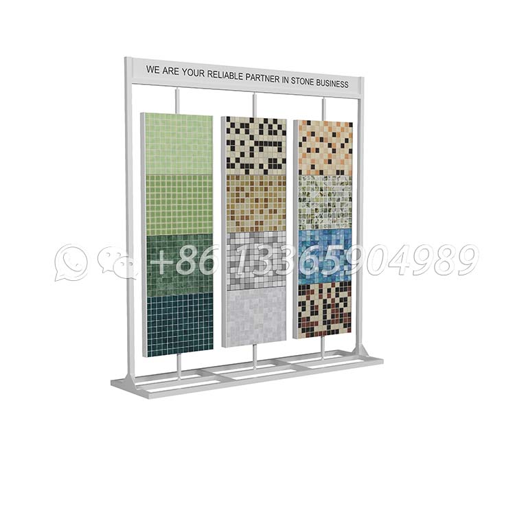 porcelain tiles display stand vertical display rack-CE088
