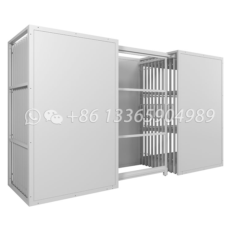 large sample stone pull out display stand metal display rack-CT2157 - Image 2