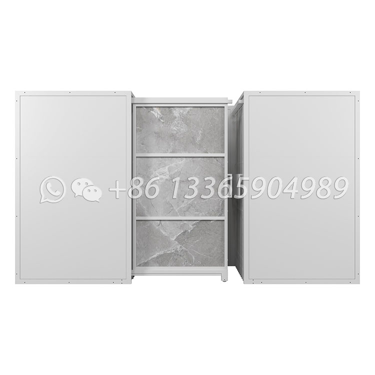 large sample stone pull out display stand metal display rack-CT2157 - Image 3
