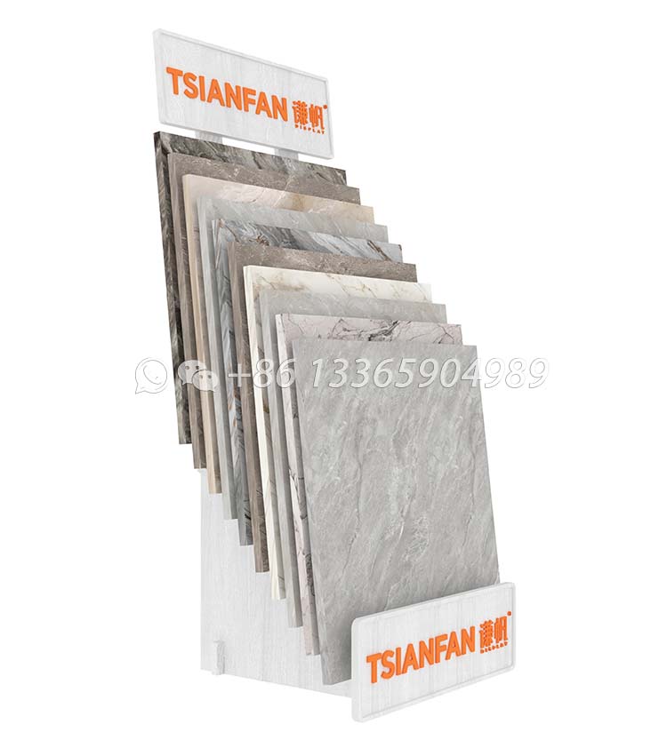 silkscreen printing display rack waterfall racks-CE014 - Image 3
