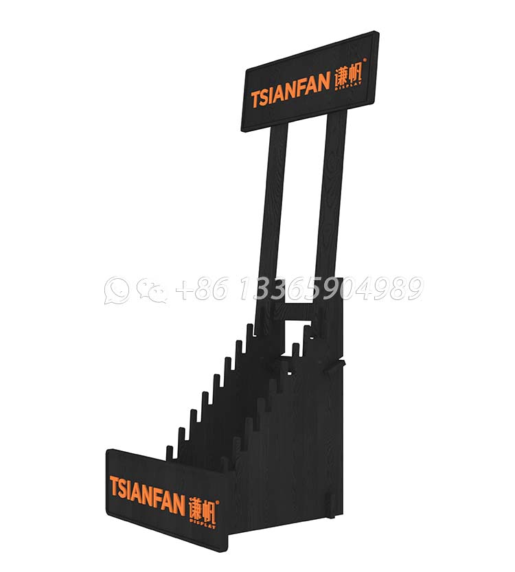 silkscreen printing display rack waterfall racks-CE014 - Image 10