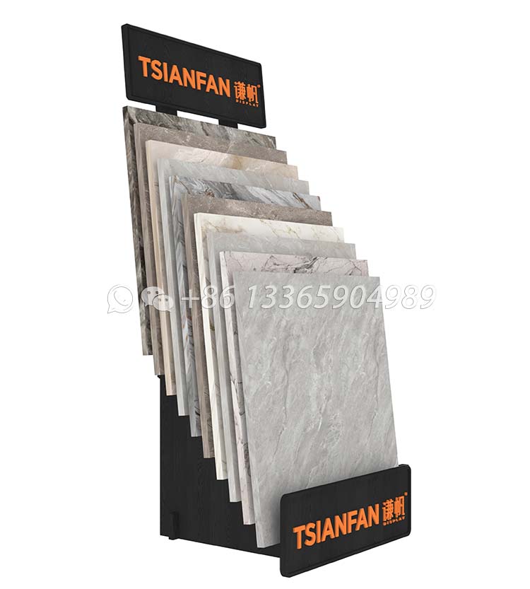 silkscreen printing display rack waterfall racks-CE014 - Image 9