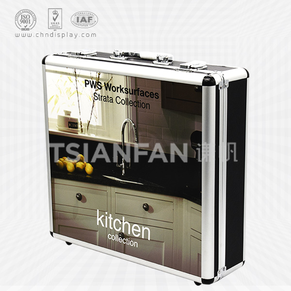 pws worksurfaces aluminum suitcase-px2014