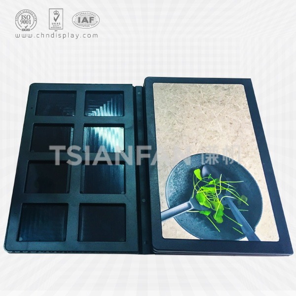 3 pages plastic quartz sample binder-py2024
