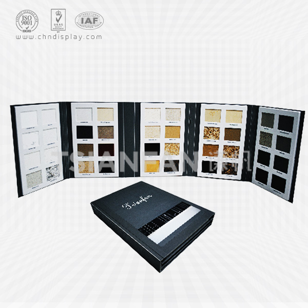 5 pages plastic artificial stone sample folder-py2006