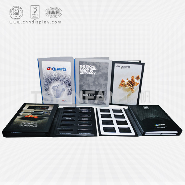 high-grade stone plastic sample binder-py2002