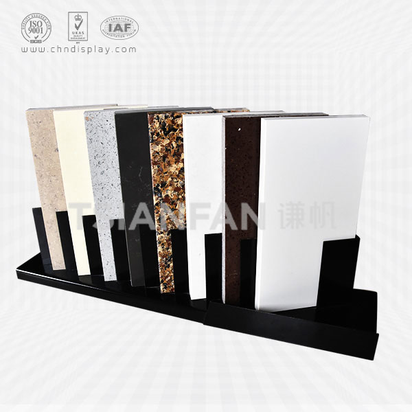 metal quartz desktop display rack_chic shape-srt202