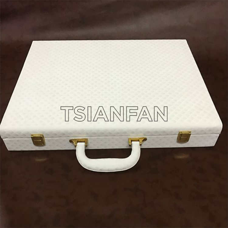 marble stone sample display suitcase for quartz tile-px2046