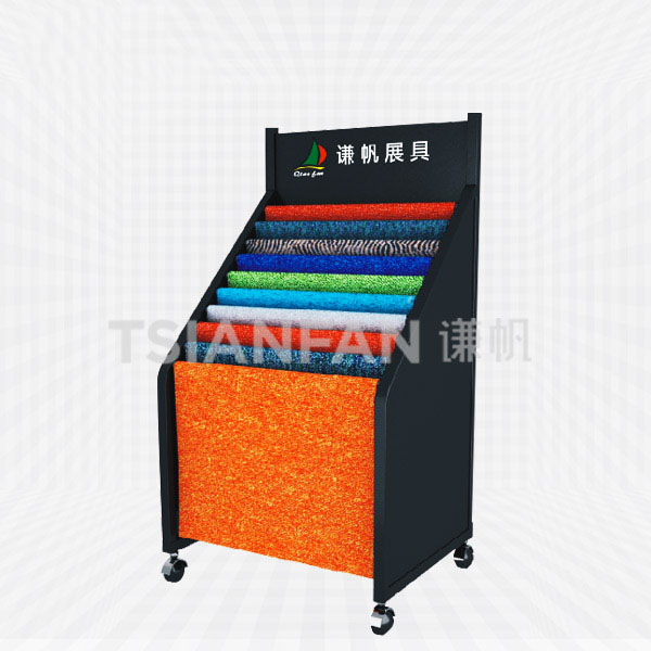 carpet simple display stand can be moved-ce2001