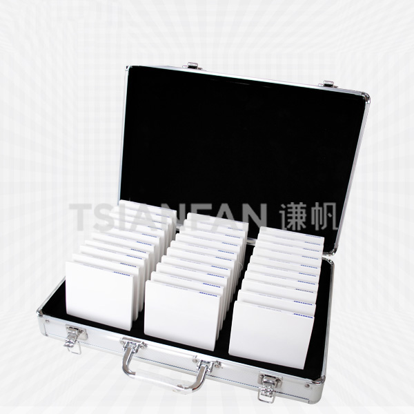high-grade quartz stone aluminum suitcase-px2004