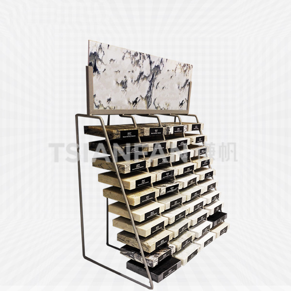 marble sample wire display rack-srt073