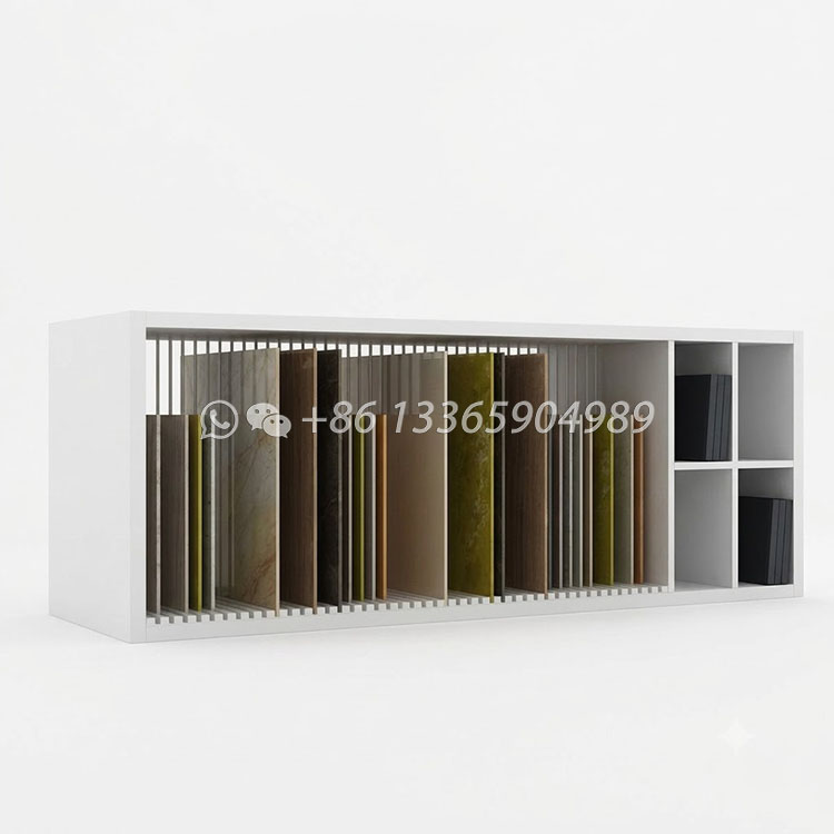 wooden drawer style display stand for ceramic tile-cc2059