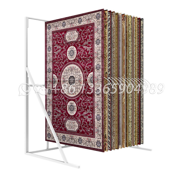 carpet flip display stand rug display ideas-DF103