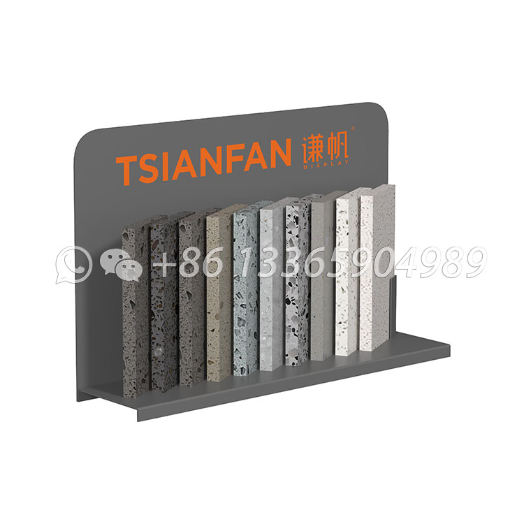 paver stone countertop display rack metal display stand-SRT820