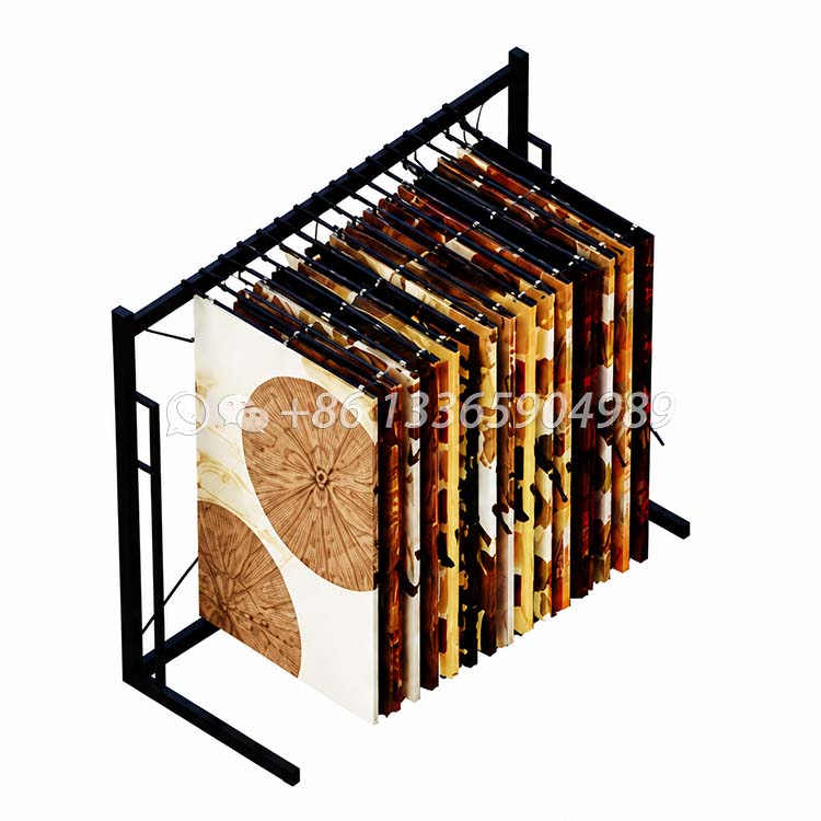 oem ode design carpet display rack for show room-cf2005