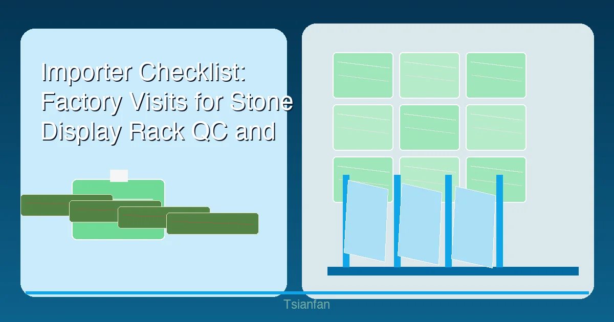 Importer Checklist: Factory Visits for Stone Display Rack QC and