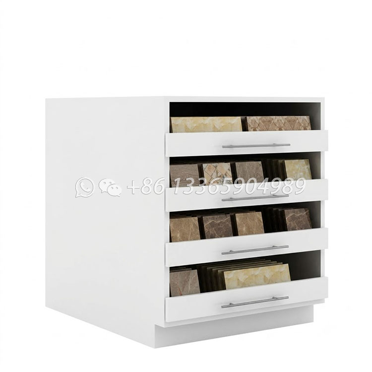 four layers ceramic tile cabinet display rack-cc2051