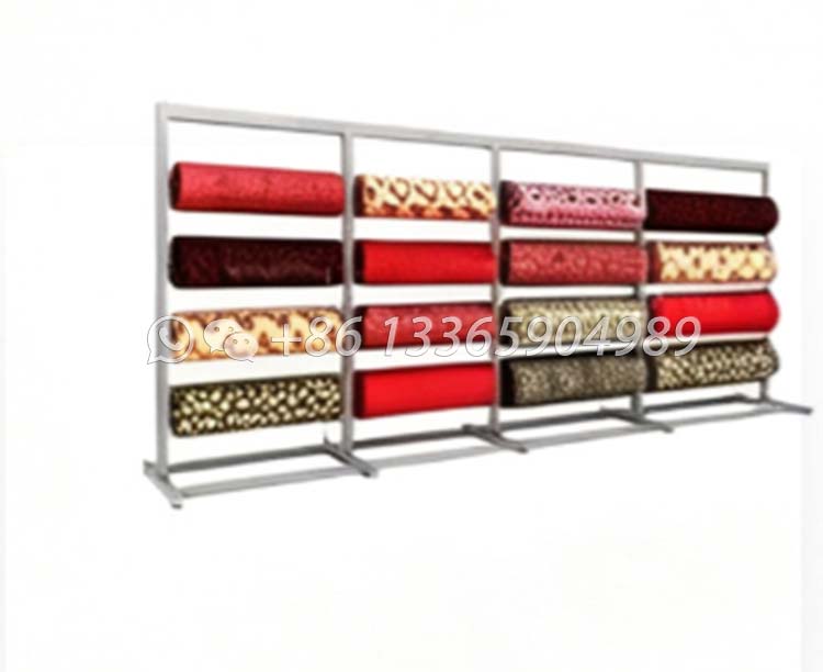 carpet store display stand,rolling carpet rack-cj2005