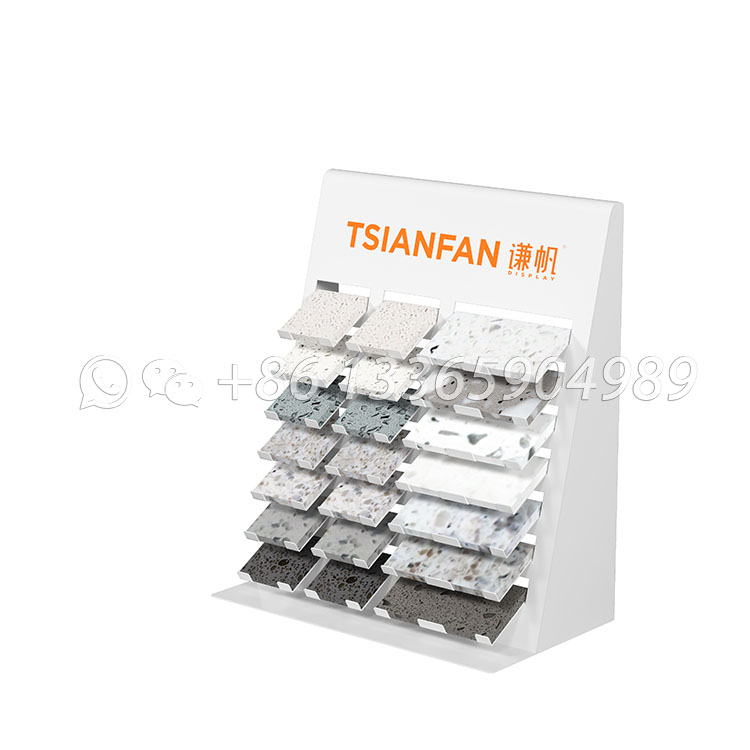 artificial stone countertop display rack-SRT037