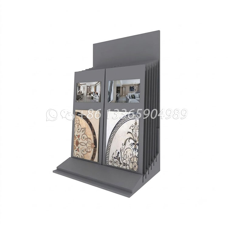 Decorative tile display stand for boutique showrooms-CE2139