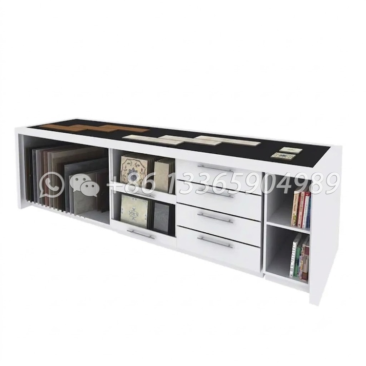 drawer style ceramic tile show stand-cc959