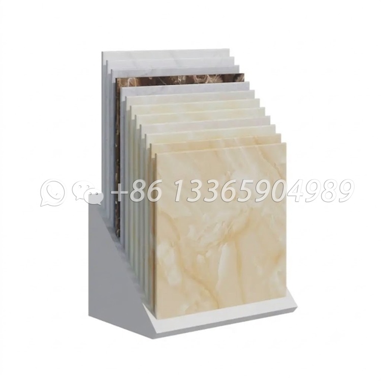 Small tile display rack for retail counter-CE984