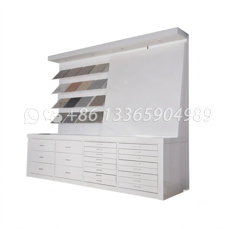 cabinet combination ceramic tile display stand-cz053