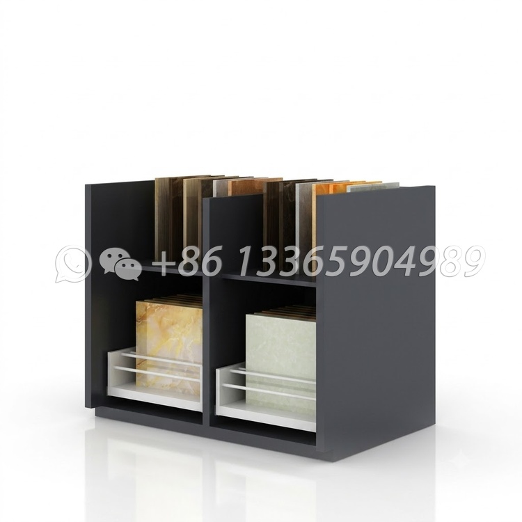 drawer style ceramic tile show stand-cc2001