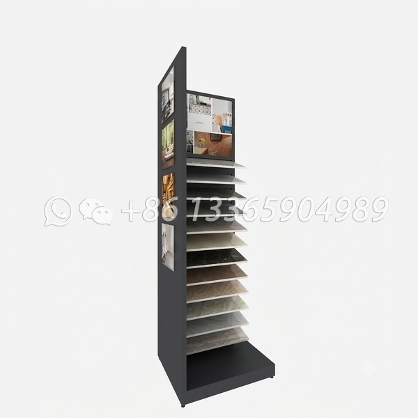 simple hand panel slot ceramic tile display-e2158