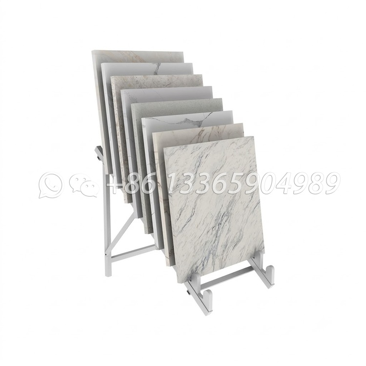 porcelain tiles simple display rack marble displays-CE089