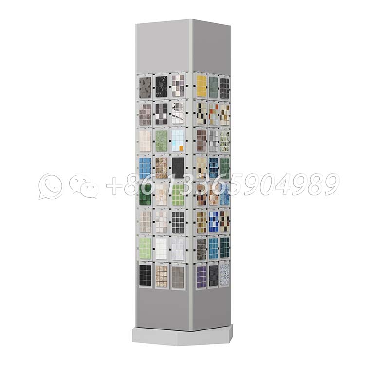 Square Column Mosaic Display Rack-ML996