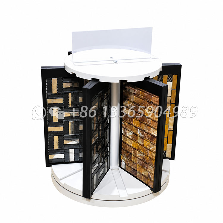 mosaic samples board rack rotatable-mt2002