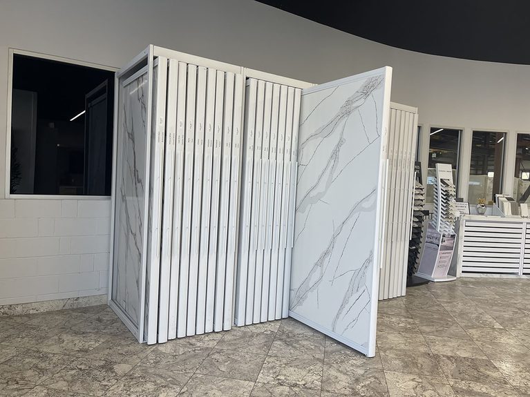 XXL tile display rack