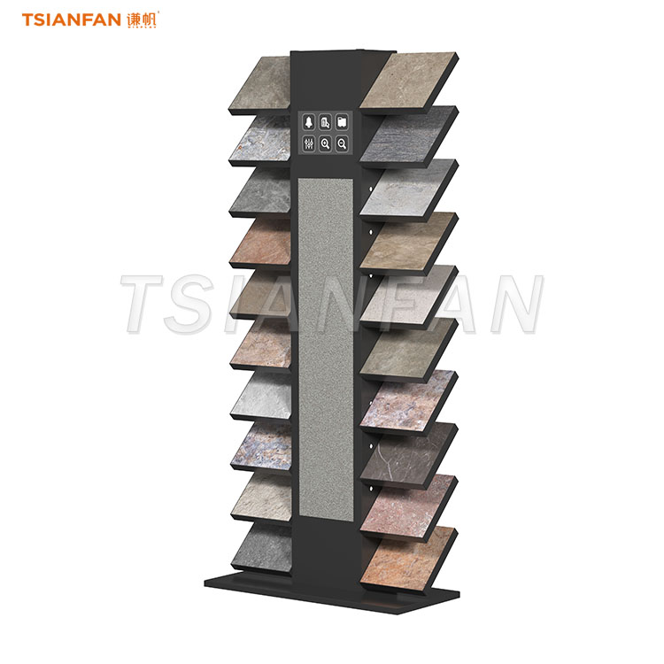 SW348-quartz stone display stand tile display solutions