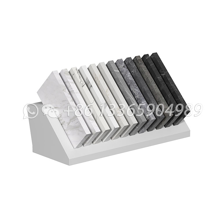 quartz sample table frame display rack online shopping store us srt913