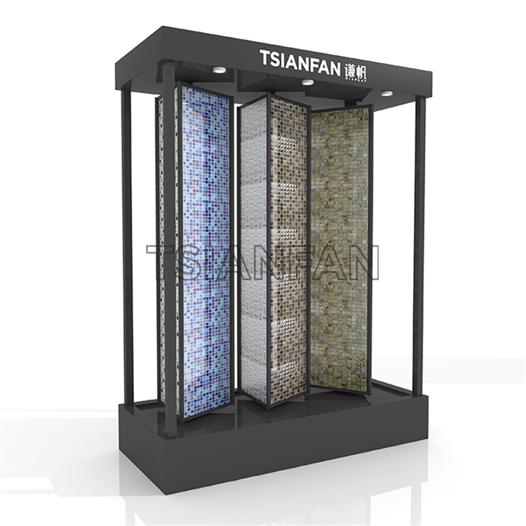 Rotating Mosaic Tile Showroom Display Stand MZ2074