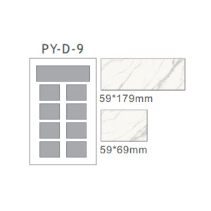 Coustomize Acrylic Plastic Stone Sample BROCHURE Book PY-D-9