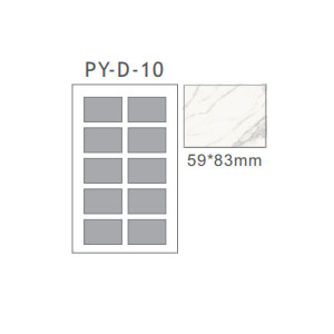 Plastic Stone/Mosaic/Ceramic/Tile Sample Book Collapsible PY-D-10