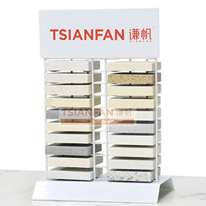 Quartz Stone Marble Granite Sample Countertop Display Rack Shelf Frame SRT010