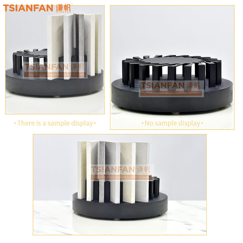 Counter Top Rotatable Tile Display Stand