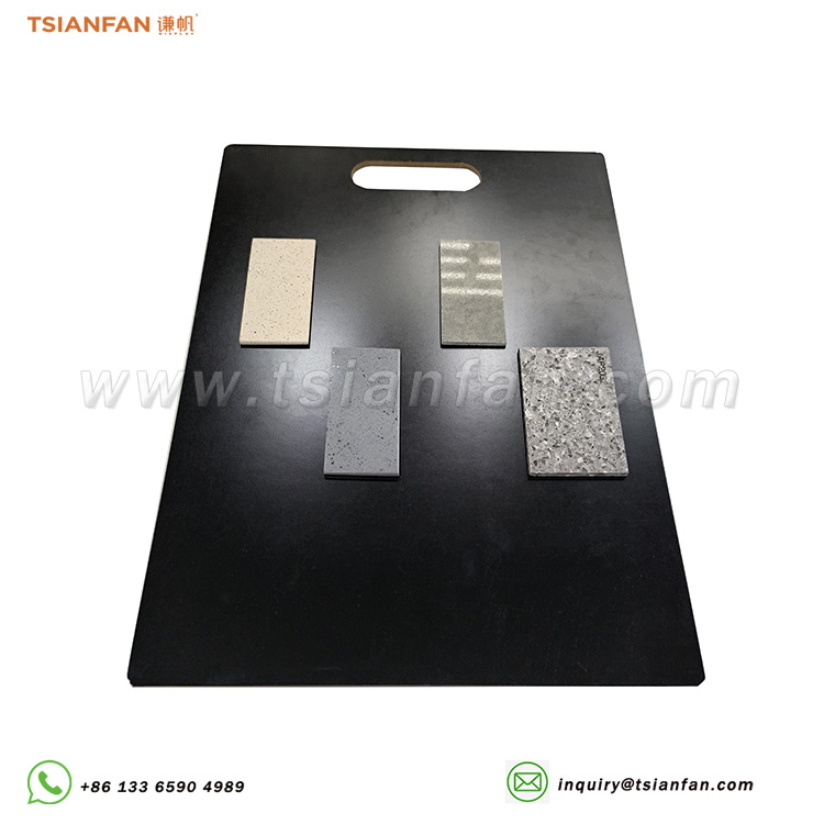 Black display board MDF quartz stone portable board