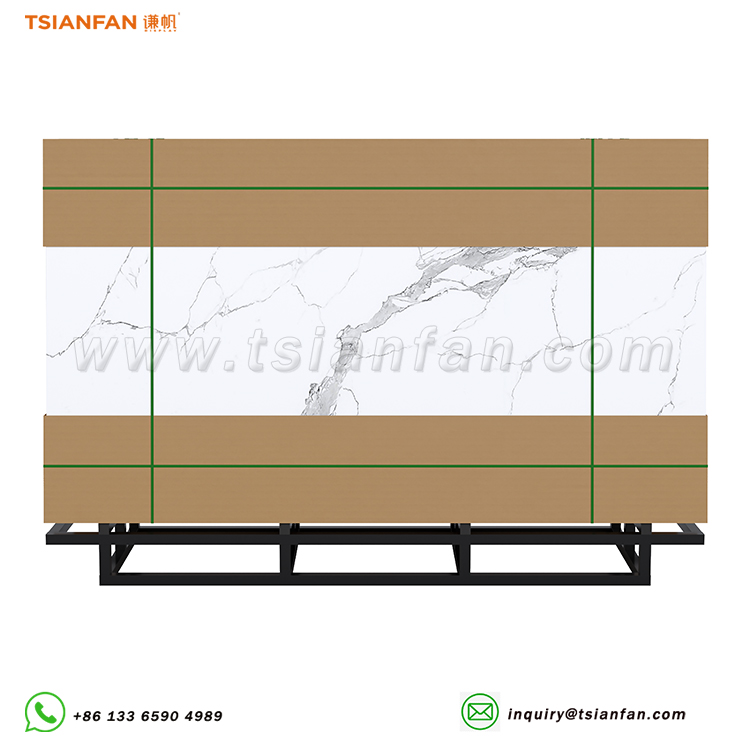 A frame sandstone board stand black mobile display frame-SD150