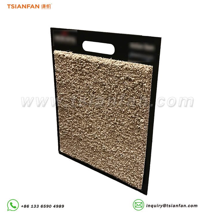 Portable board sample carpet promotional boutique combination display board