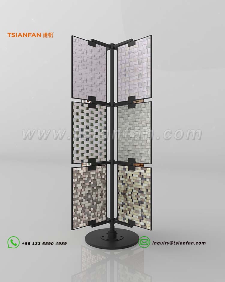 mosaic floor display stand tiles display stand price-CL313