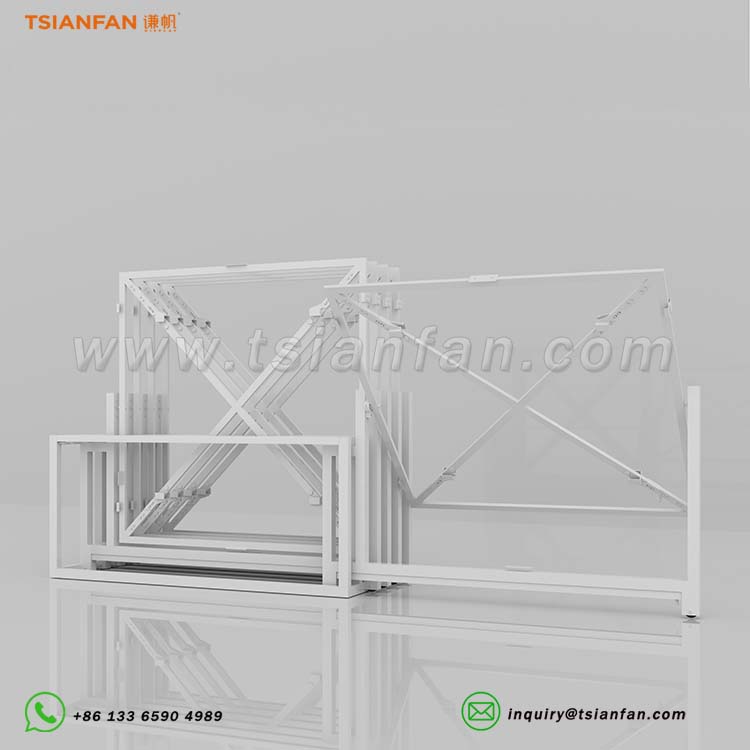 sample tiles sliding displays stone pull out display-CT602