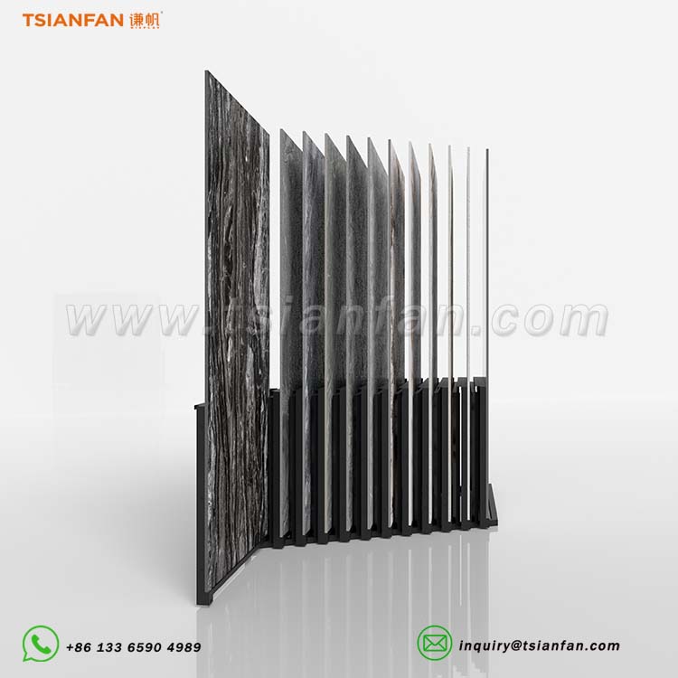 sliding tile display rack tile displays for showrooms-CT602